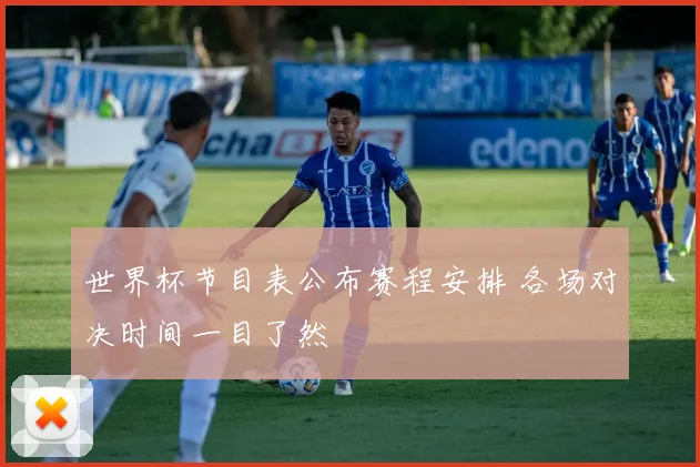 世界杯节目表公布赛程安排 各场对决时间一目了然